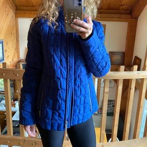 Cobalt Blue Down Jacket J Crew size Small